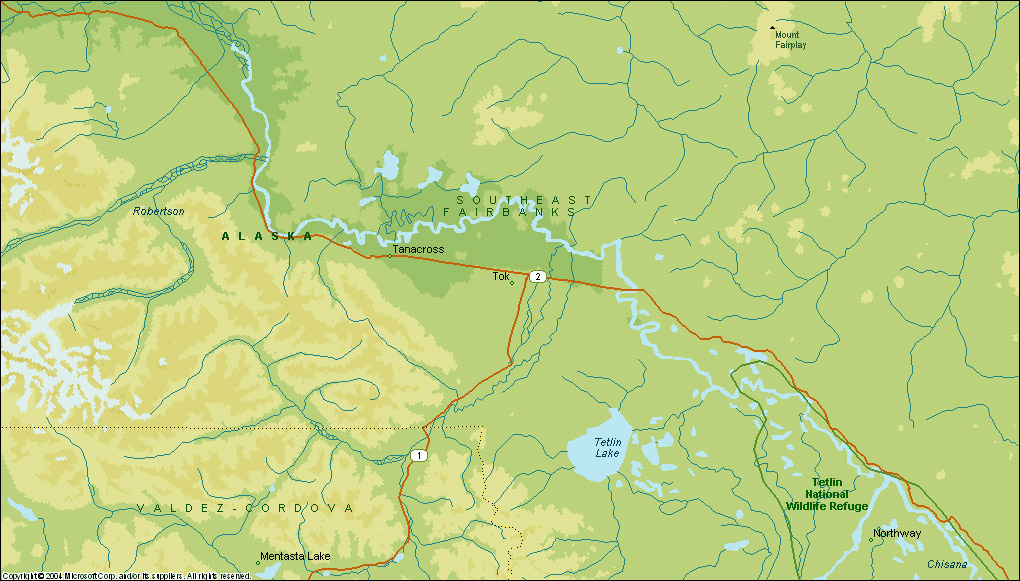 Alaska Adventure 2005 Tok, AK